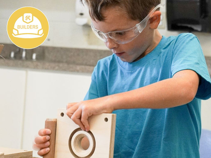 Winter 6-Week DIY Builders Morning Program Tuesdays Jan 26 - Mar 9 | Ages 5 - 8