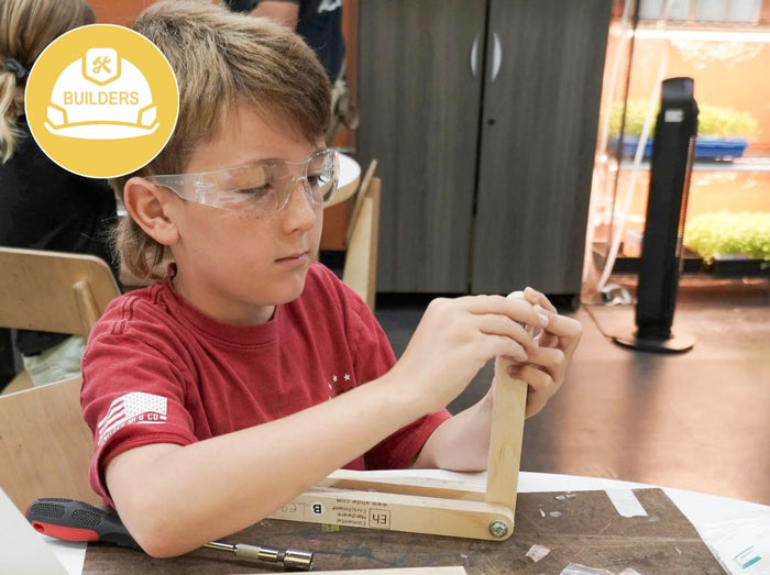 Fall DIY Builders Morning Workshops Select Tuesdays | Oct 13, Oct 20, Nov 3, Nov 10  | Ages 7 - 10