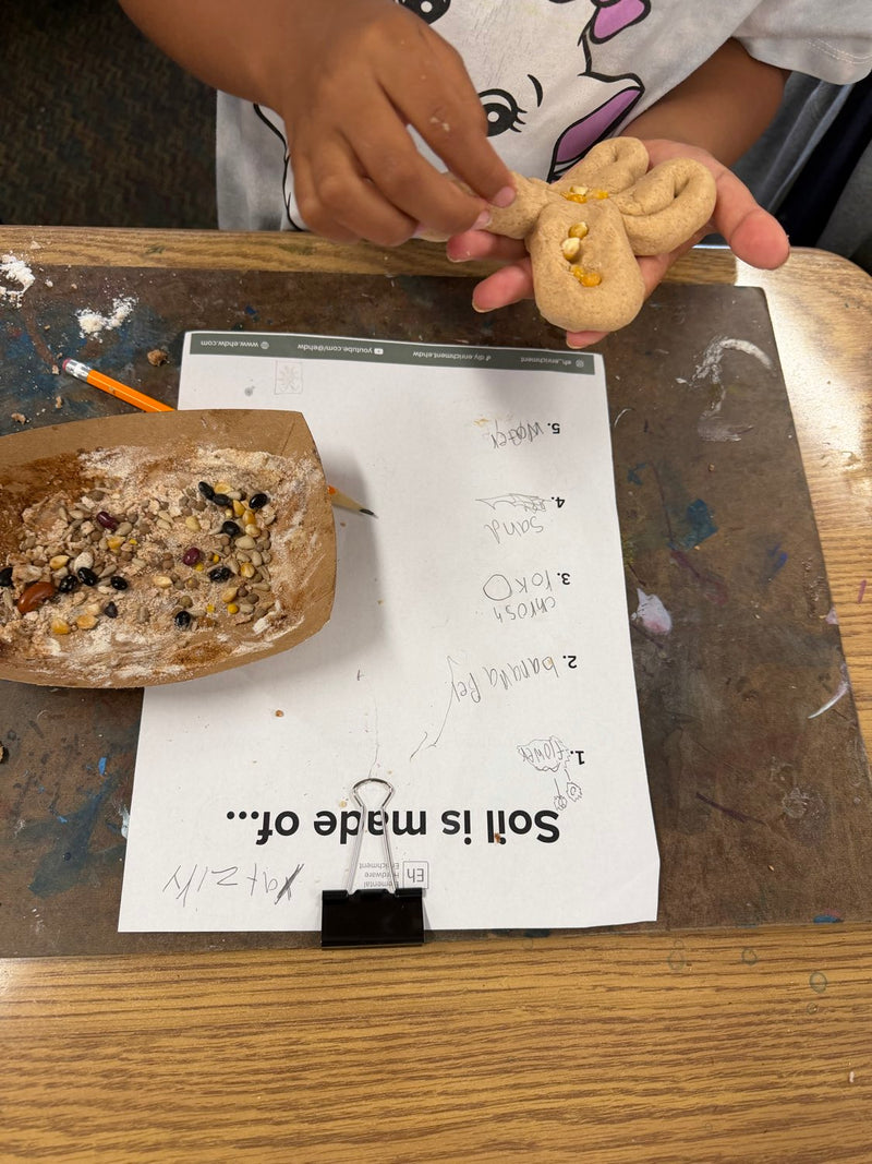 Soil Playdough Lesson
