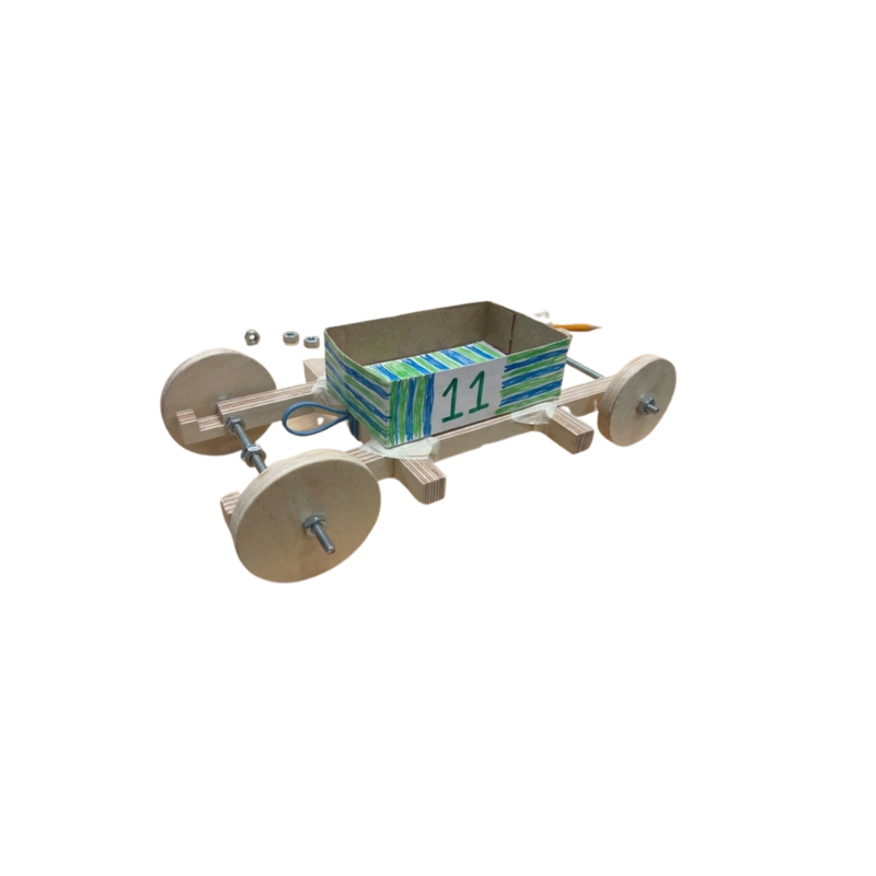 Rubber Band Car Challenge