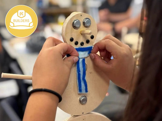 Build-With-Me: Winter Snowman Afternoon Workshop Tuesday, Dec 22 | All Ages Welcome