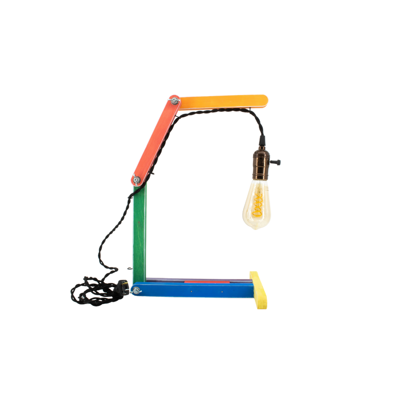 Wooden Desk Lamp